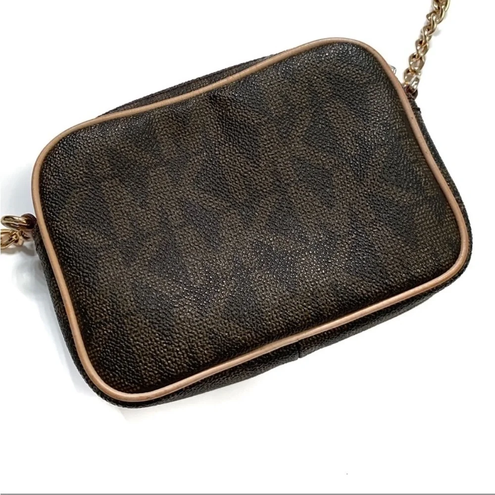 Micheal Kors‎ Small Brown Jet Set Crossbody
